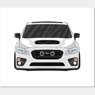 WRX WHITE Posters and Art